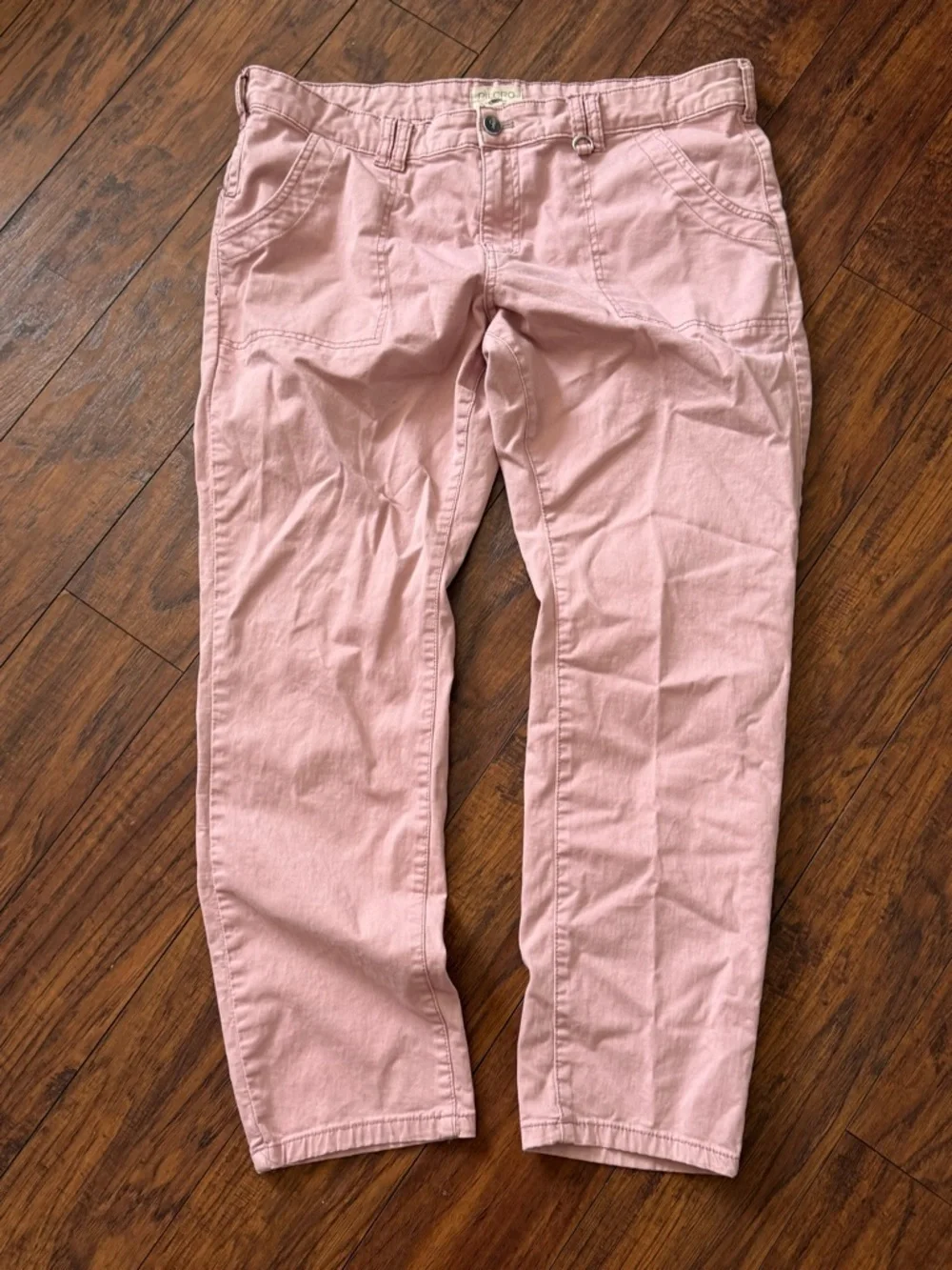 Anthropologie Pilcro Jefferson Straight Leg Utitly Jeans Pants in Dusty Rose 32